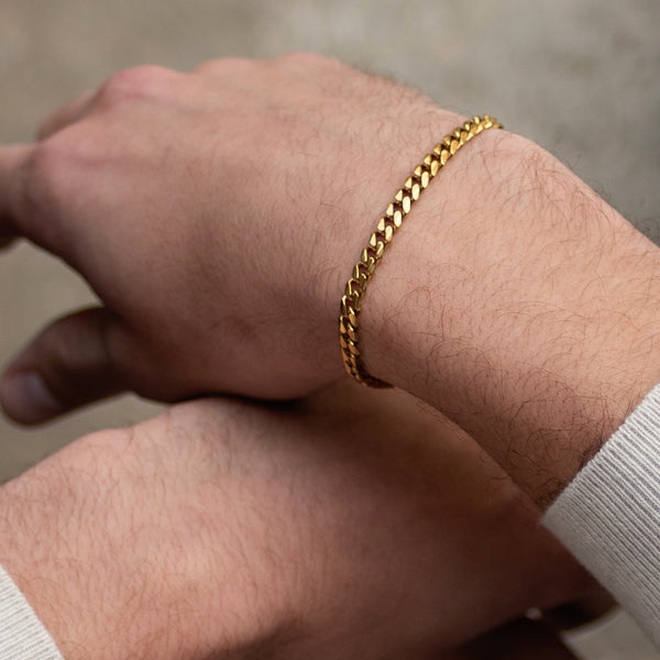 Gold Ali - Chain Bracelet - Galis jewelry