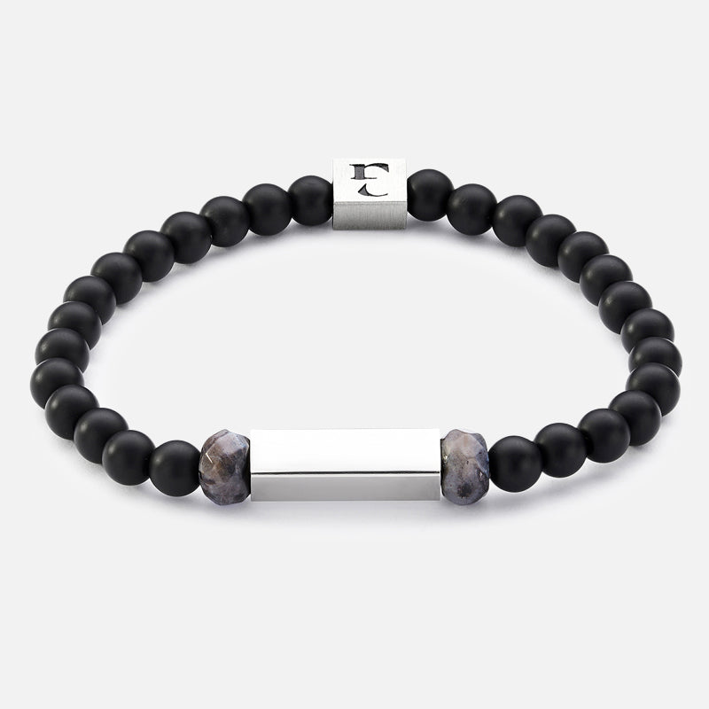 Black Alpha – Personalized Bracelet - Galis jewelry