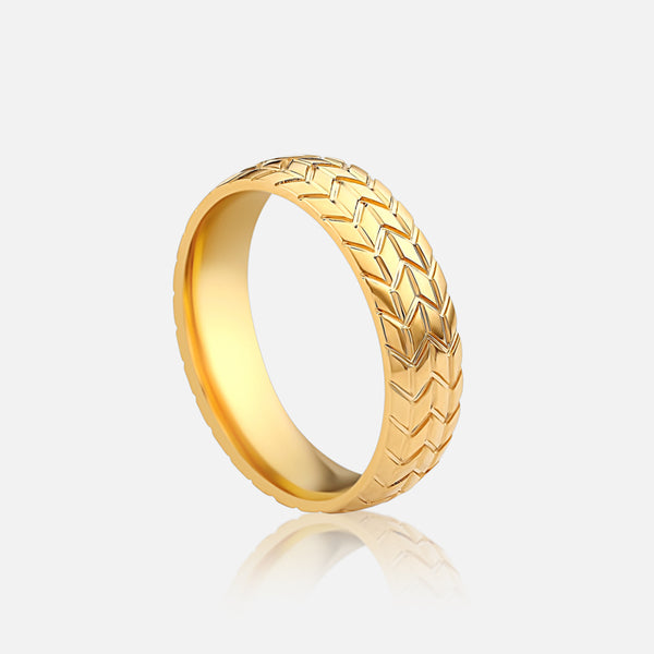Aaron Gold Ring - Galis jewelry