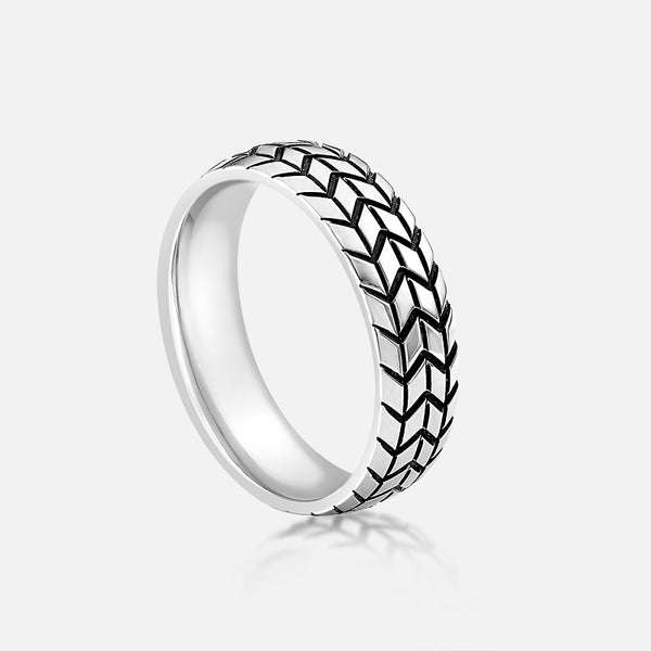 Aaron – Stainless Steel Ring - Galis jewelry