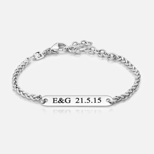 Bar Personalized Bracelet - Galis jewelry