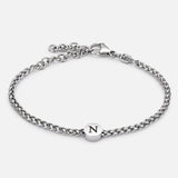 Personalized Bracelet – Silver Michael Bracelet - Galis jewelry