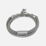 Gray Arthur – Personalized Bracelet - Galis jewelry