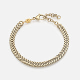 Gold Sergio - Metal Bracelet - Galis jewelry