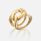 CLARA GOLD RING - Galis jewelry