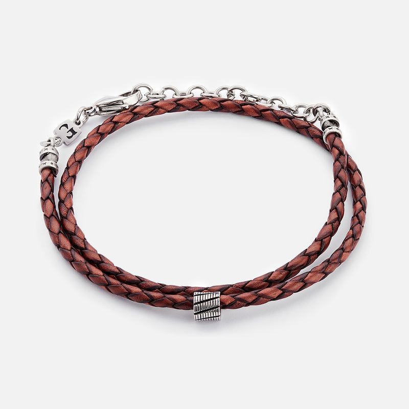 Edison – Leather Bracelet - Galis jewelry