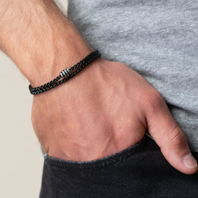  Galis Rope Bracelet For Men - Premium Stainless Steel