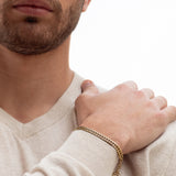 Gold Sergio - Metal Bracelet - Galis jewelry