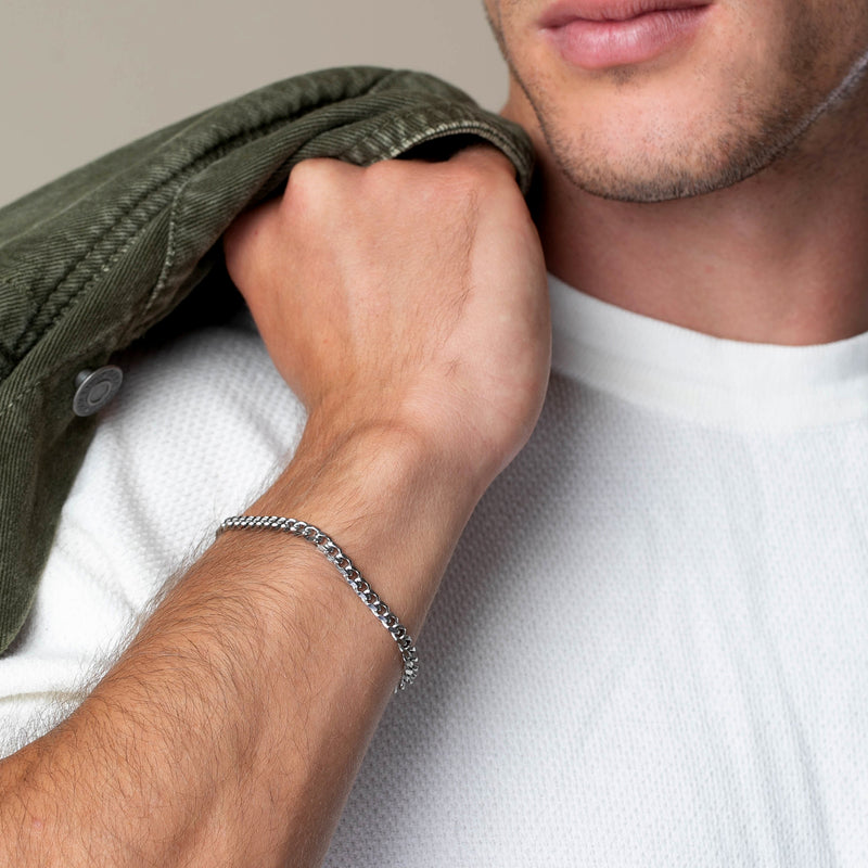 Silver Ali – Chain Bracelet - Galis jewelry