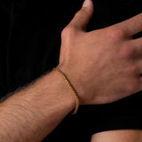 Gold Patrick – Chain Bracelet - Galis jewelry