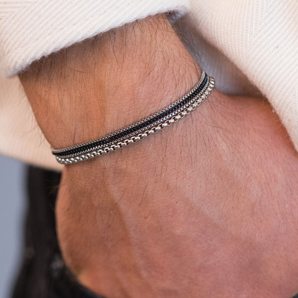 Silver Sean - Chain Bracelet - Galis jewelry