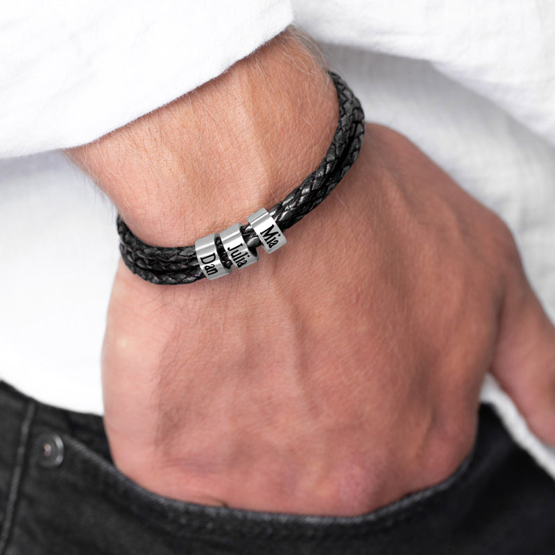 Ian Black Personalized Bracelet - Galis jewelry